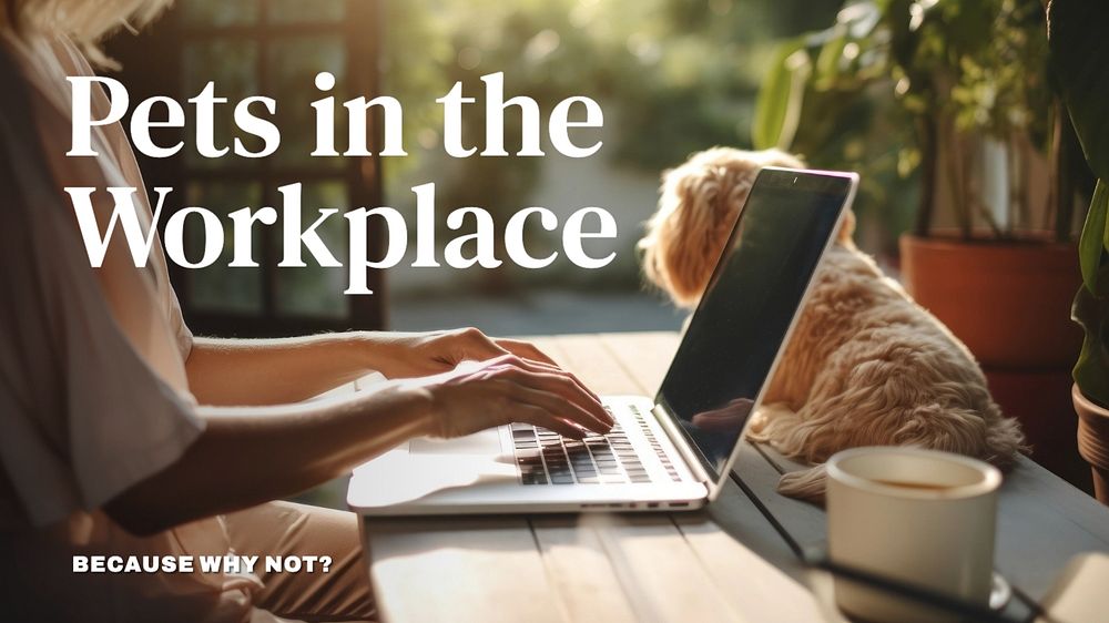 pet-friendly-workplace-blog-banner-template-premium-editable-template