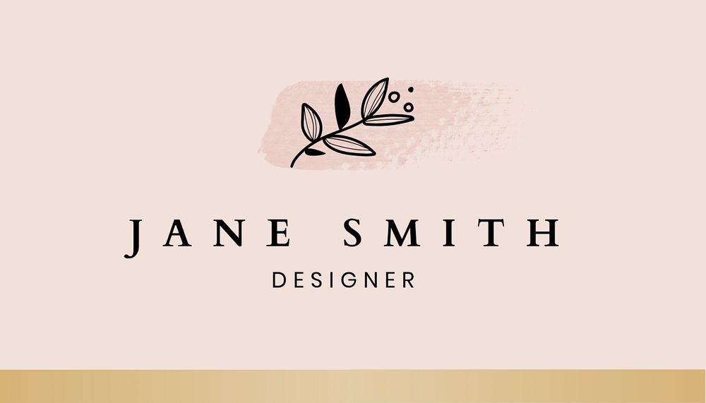 Designer business card template, corporate identity