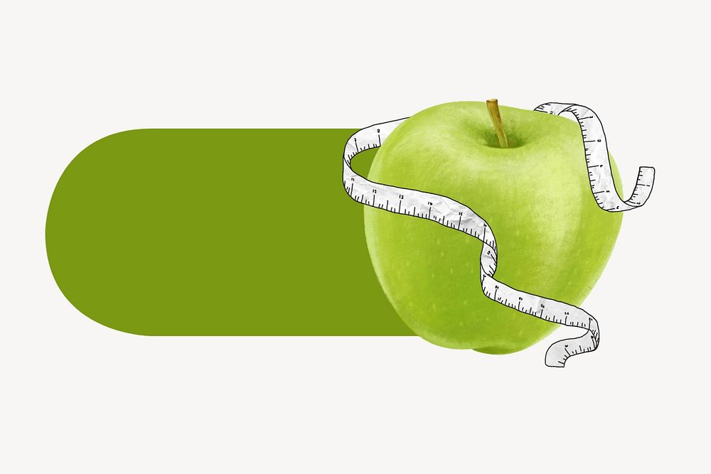 Apple slide icon, editable design