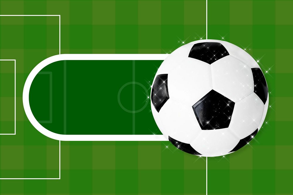 Football slide icon, editable design