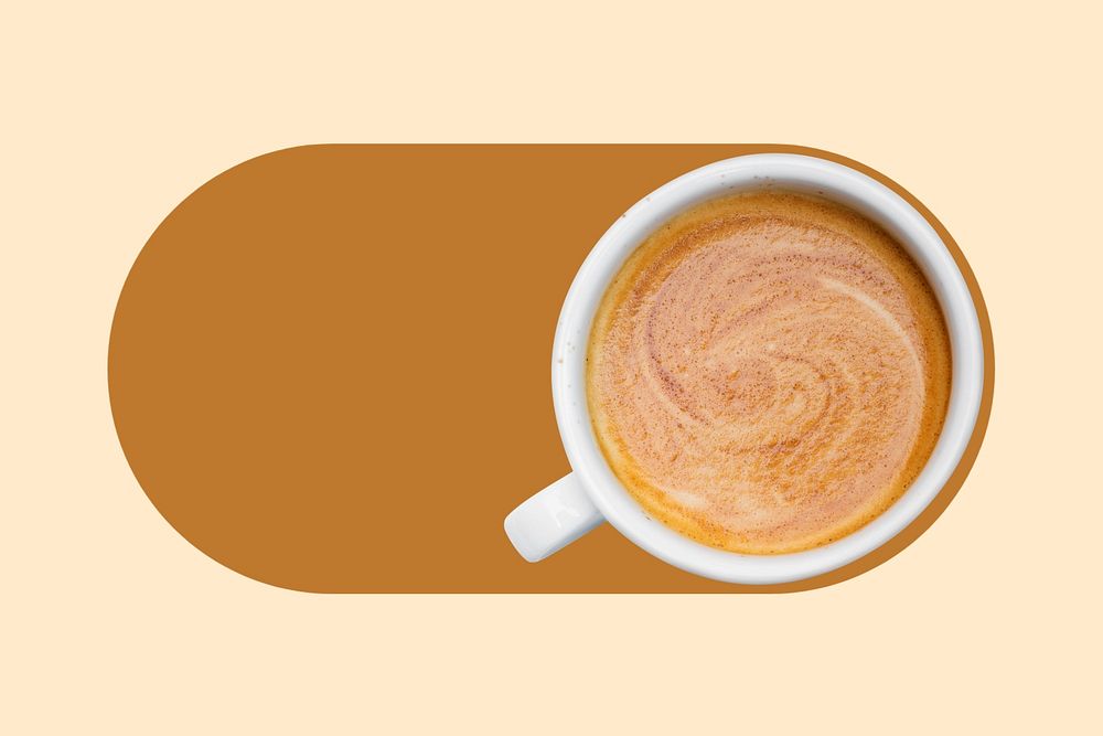 Coffee cup slide icon, editable design