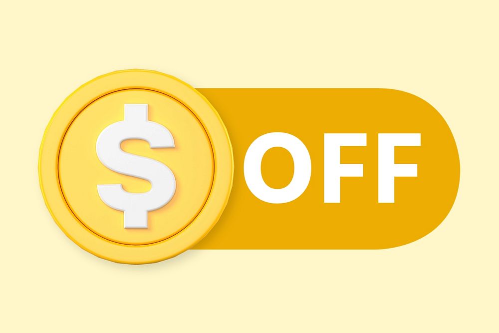 Money coin slide icon, editable design