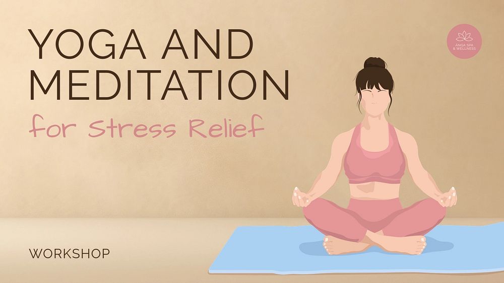 Yoga workshop presentation template