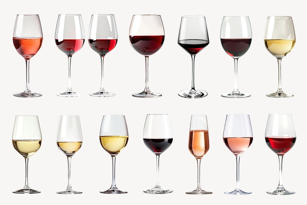 Editable wine glass design element | Premium Editable Design - rawpixel