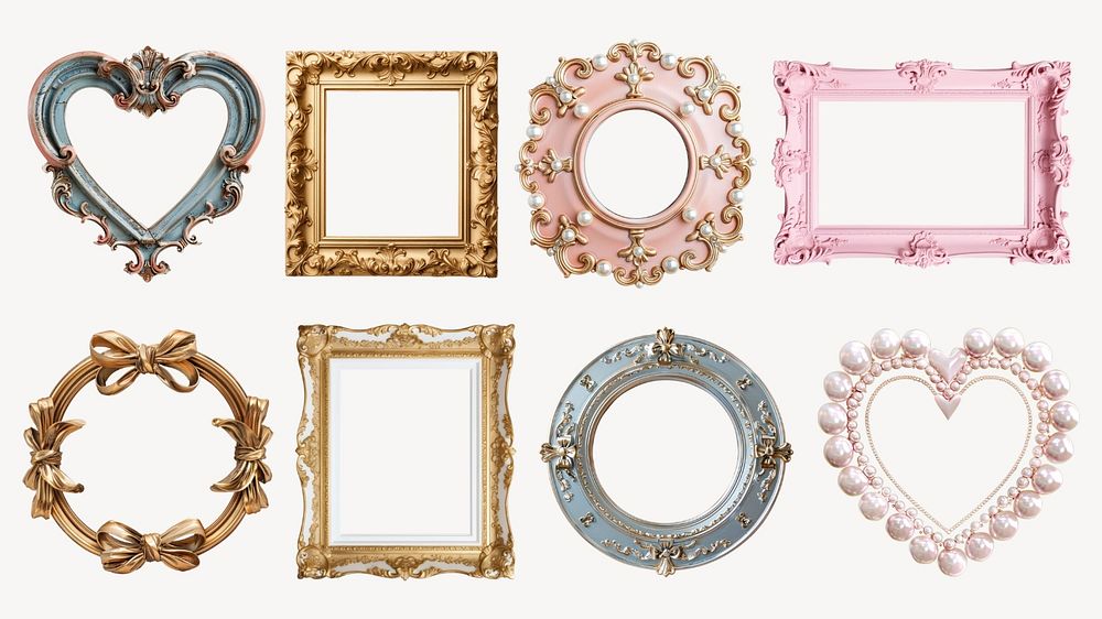 Rococo frame Designs | Free Editable Templates, Logos, Mockups & Remix ...