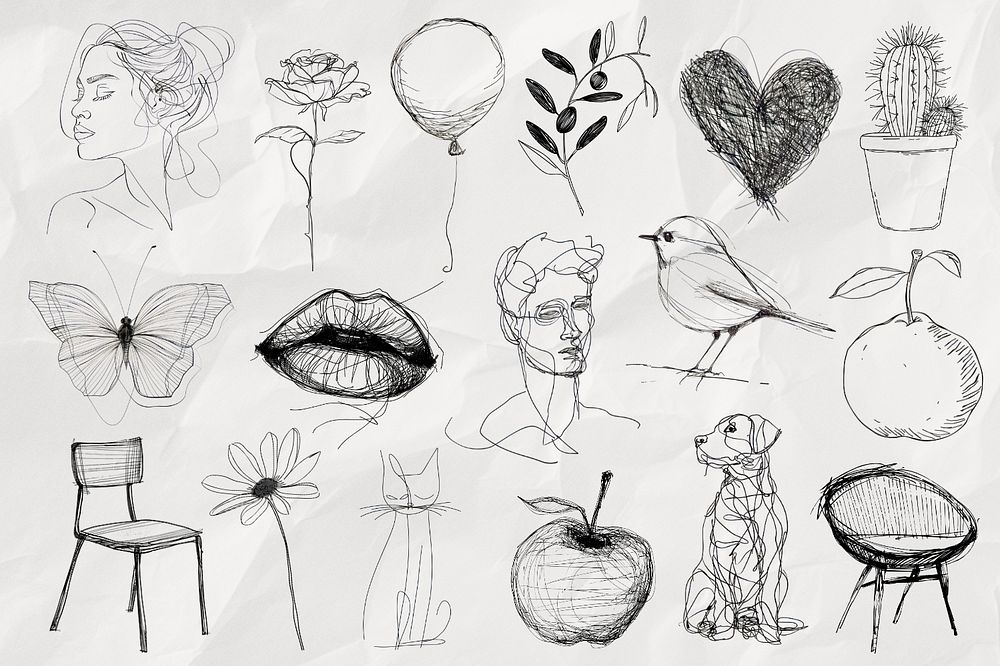 Editable hand drawn illustration design | Premium Editable Design ...