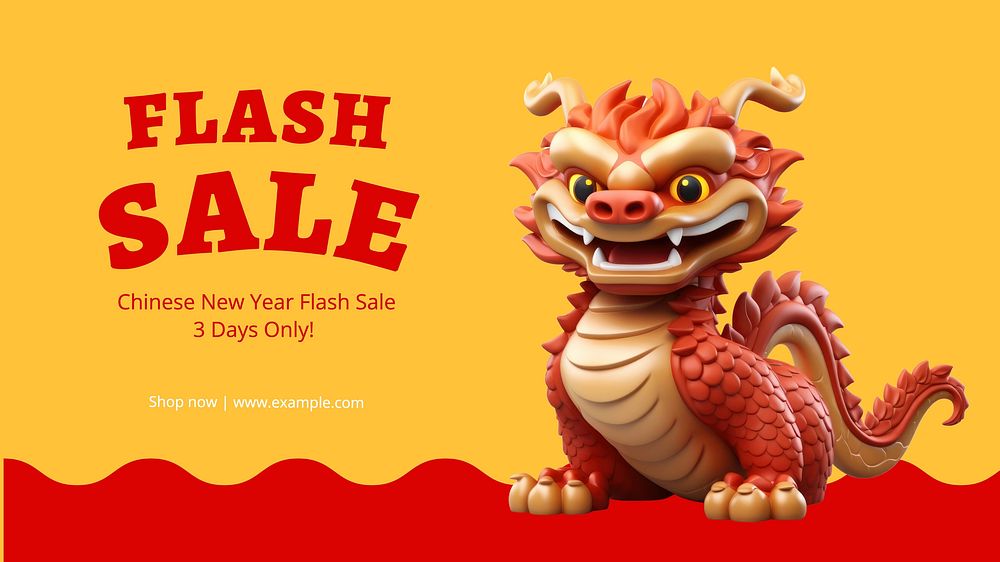 Flash sale blog banner template  