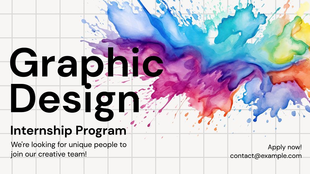 Graphic design  blog banner template