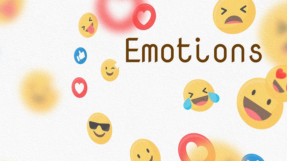 Emotions blog banner template