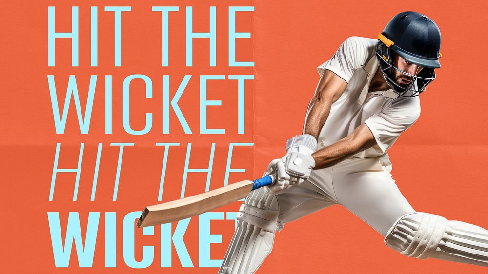 Cricket blog banner template
