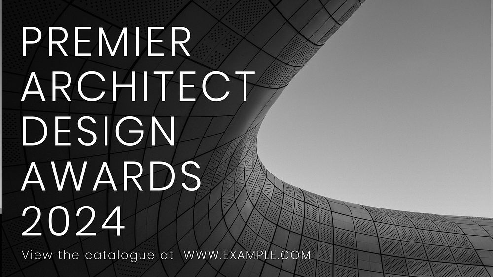 Architect design blog banner template  