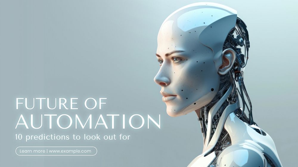 Future of automation  blog banner template