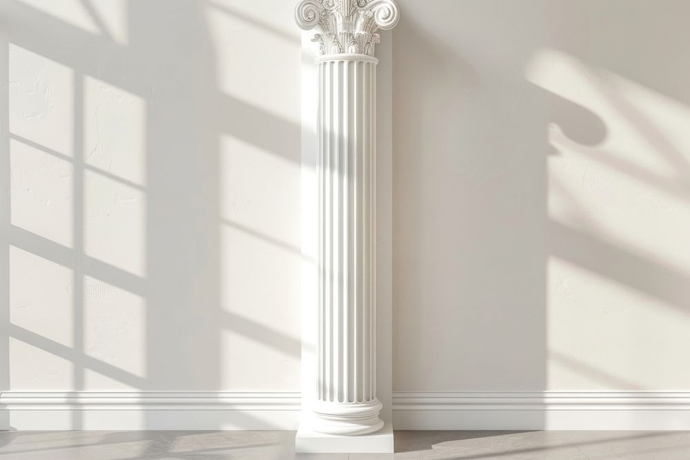 Antique pillar architecture column.