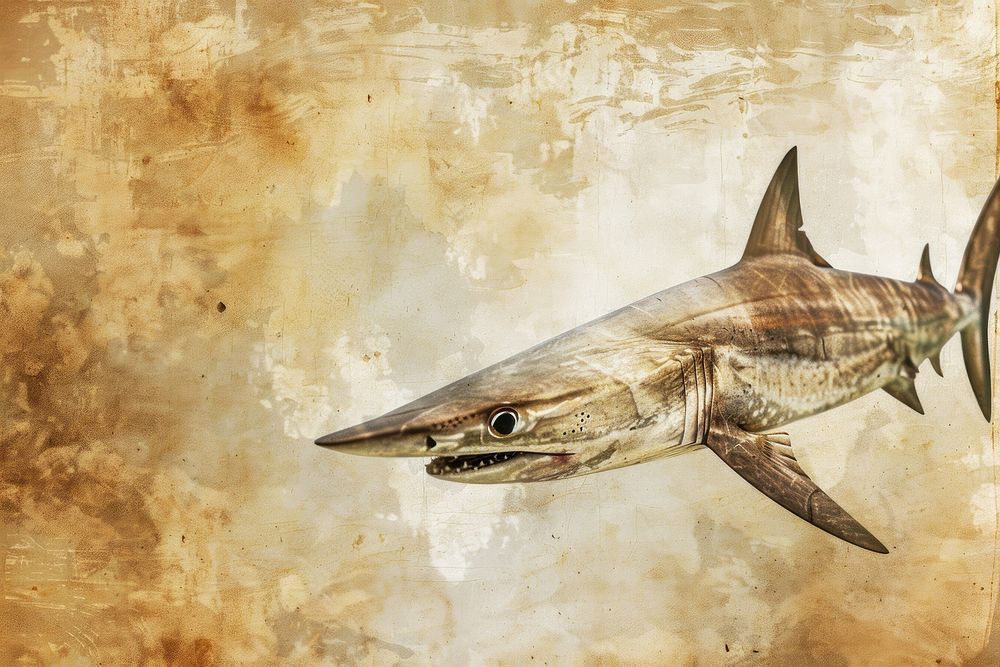 Mako Shark shark animal fish.