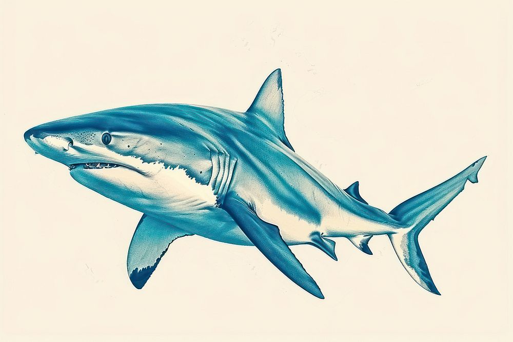 Galapagos Shark shark animal fish.