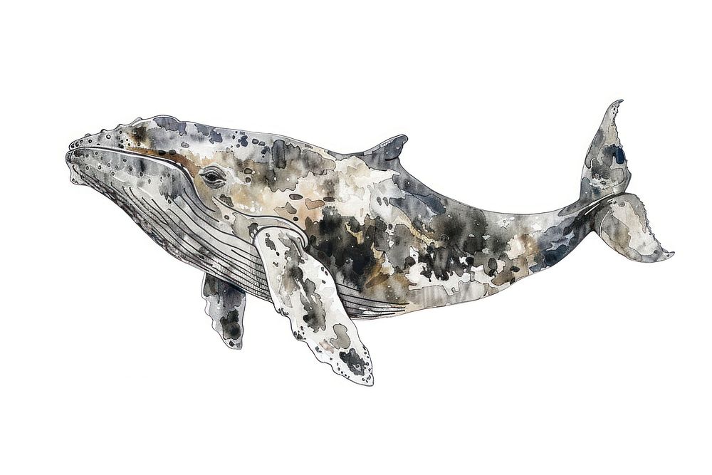 Gray Whale whale animal mammal.