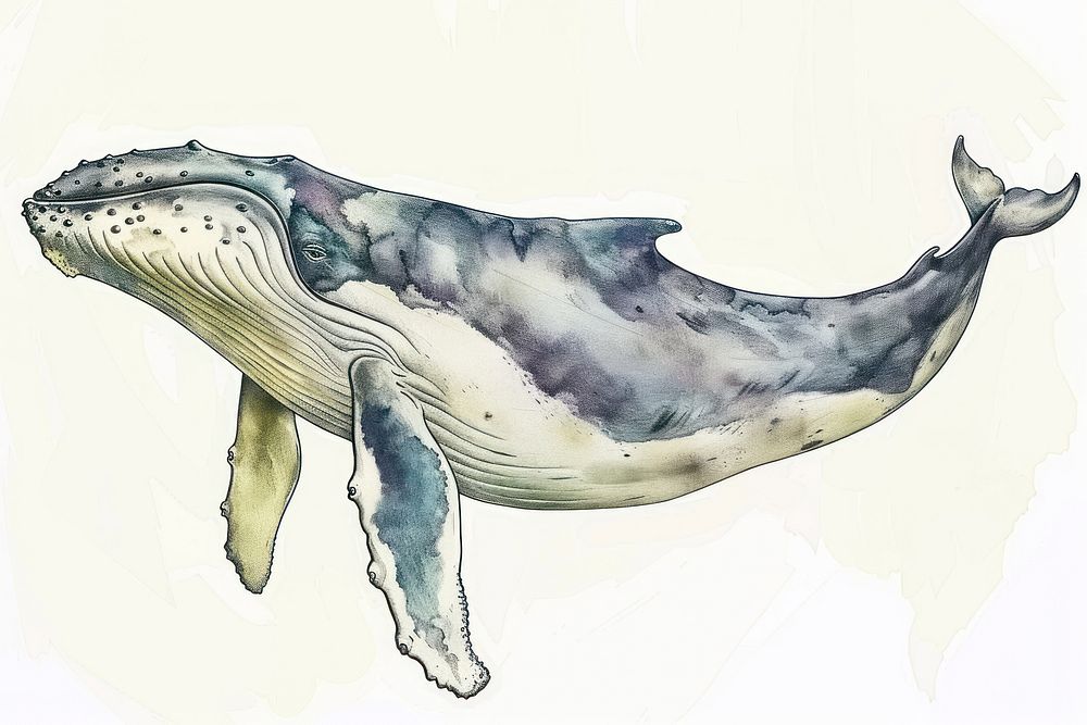 Humpback Whale whale dinosaur reptile.