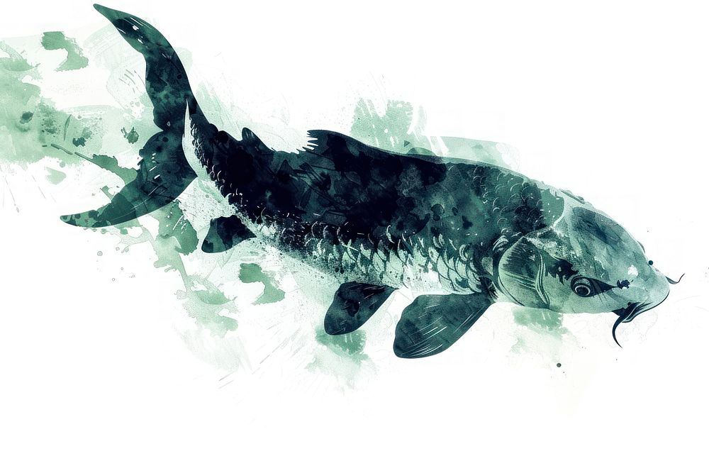 Hybrid Mermaid aquatic animal shark.