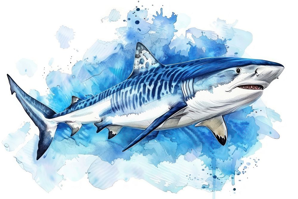 Tiger Shark shark animal fish.