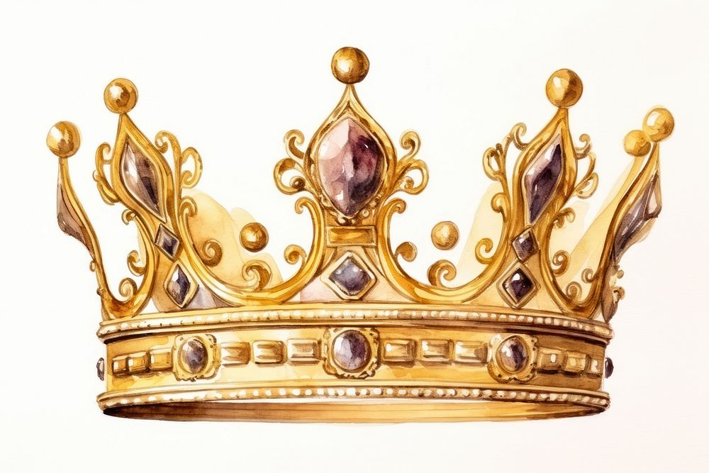 Illustration of gold crown accessories accessory jewelry.