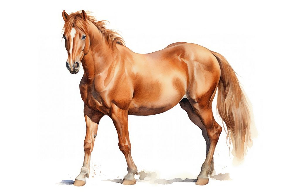 Illustration of horse stallion animal mammal.