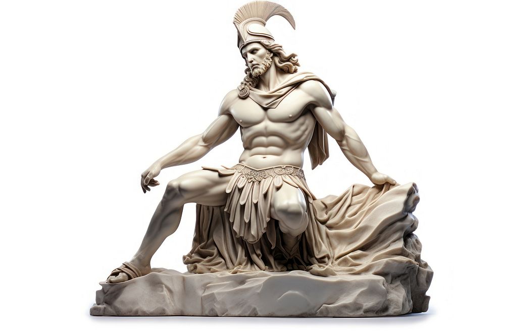Greek sculpture figurine person statue.