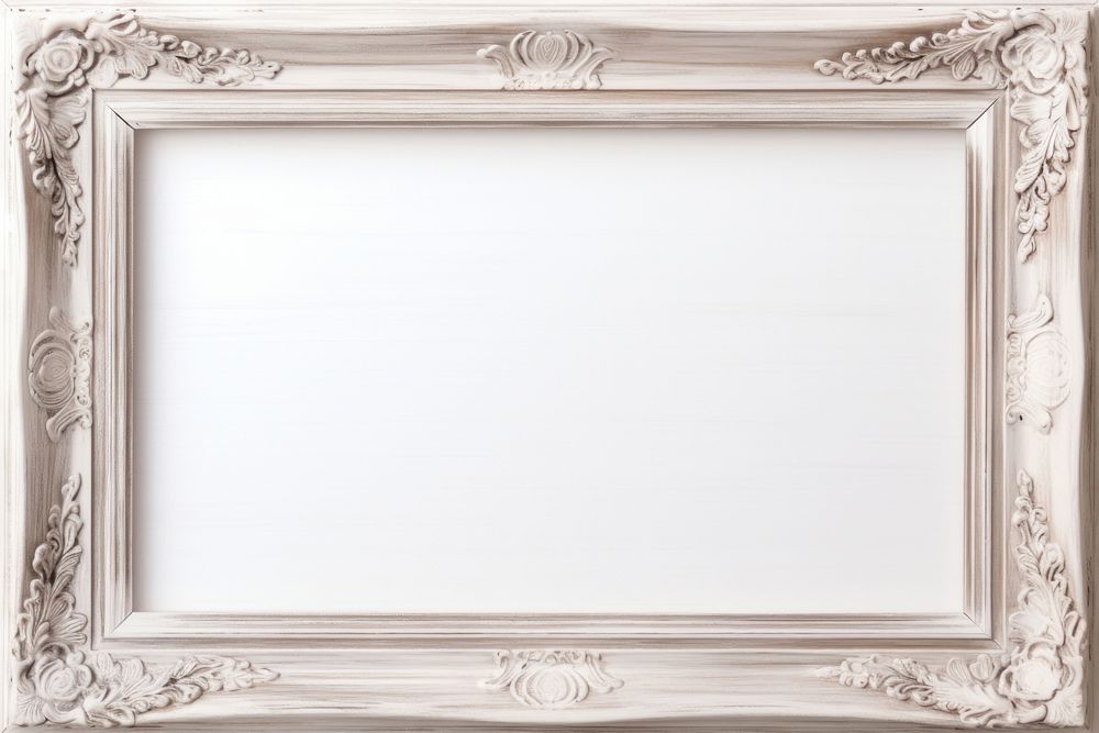 Wood white board photo frame.