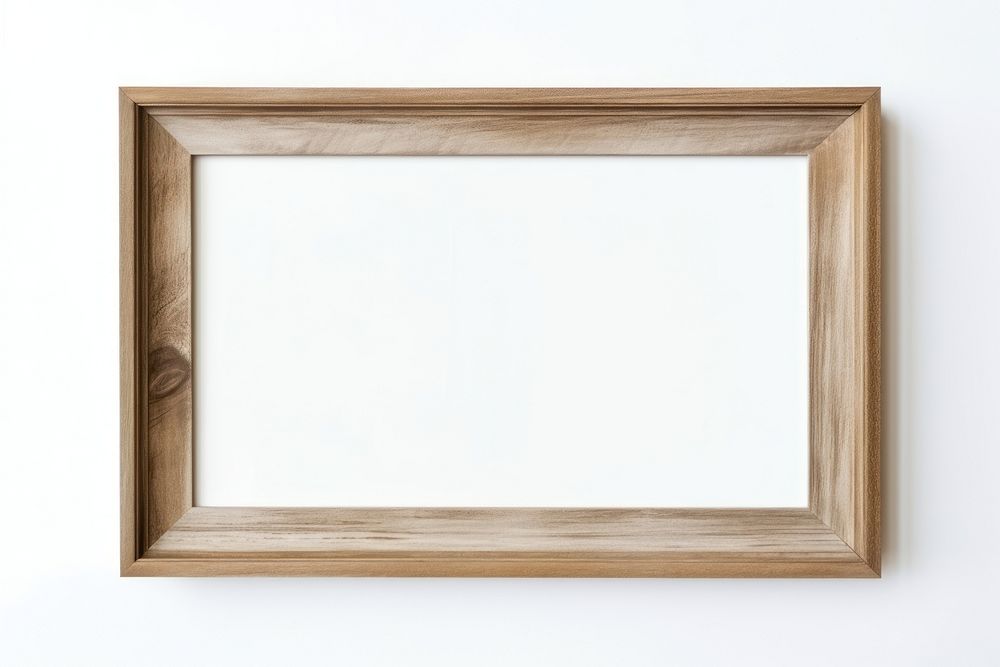 Wood white board photo frame.