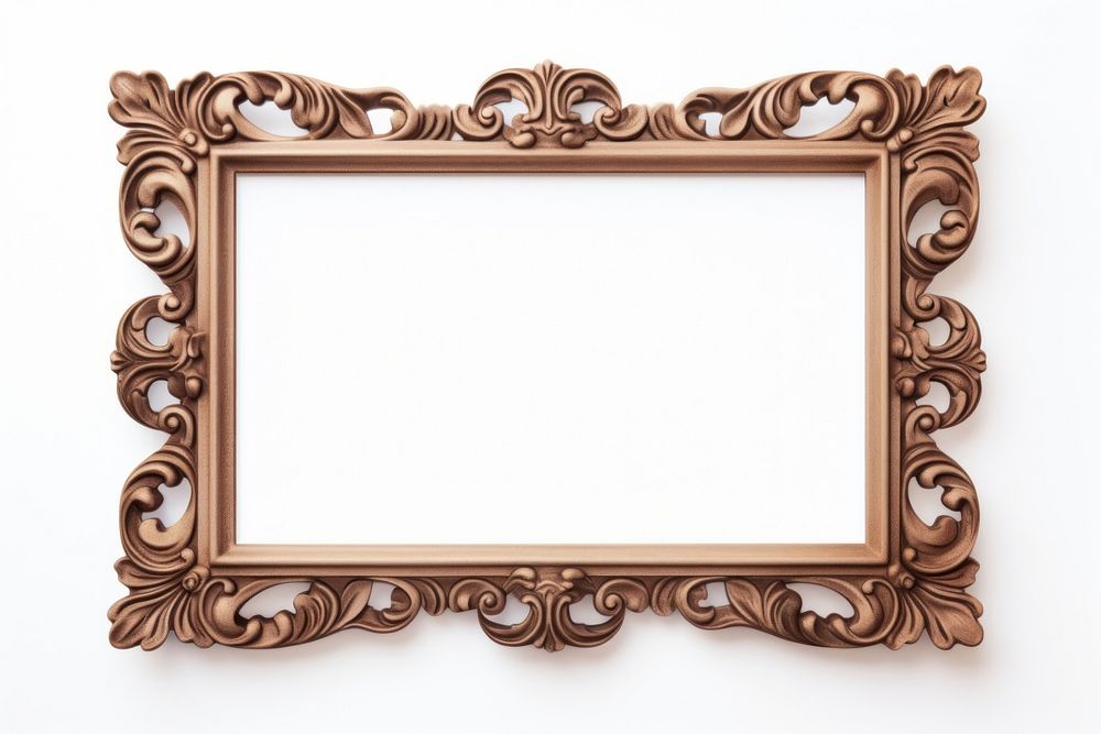 Wood mirror photo frame.