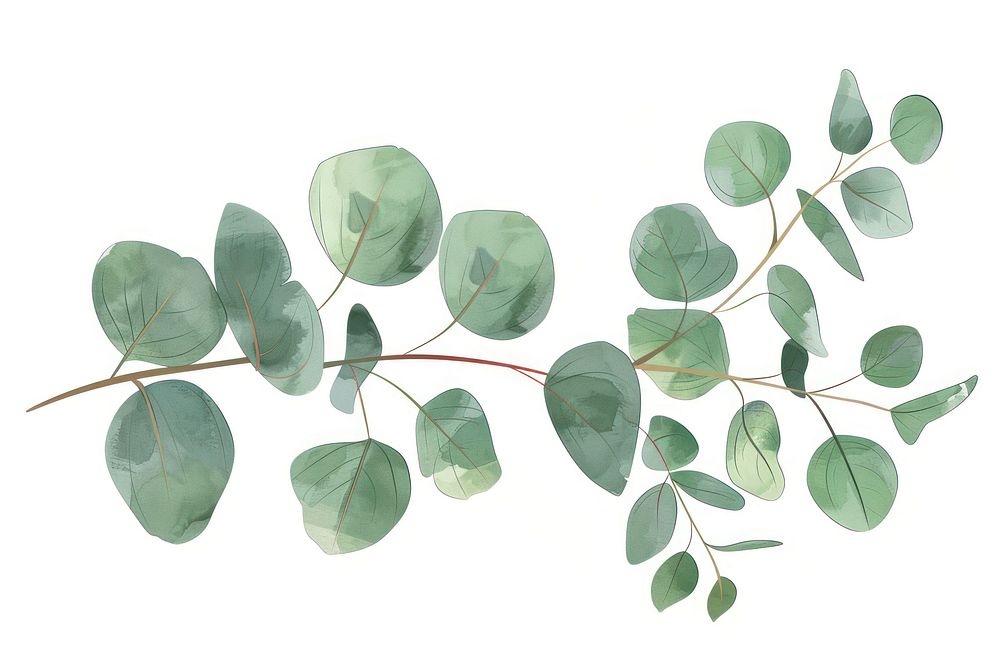 Eucalyptus herbal plant herbs.