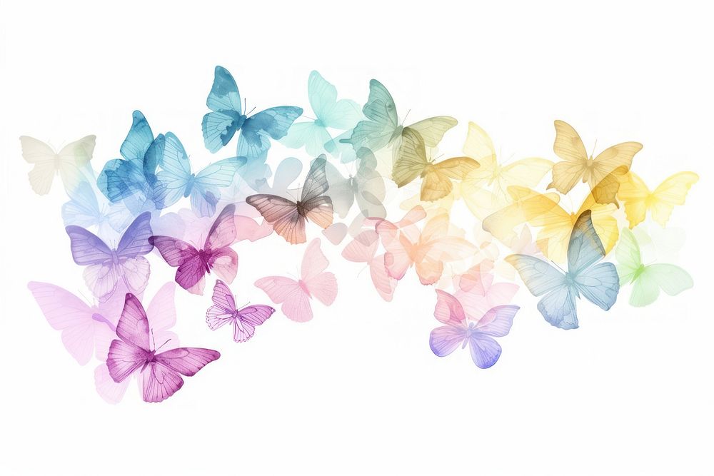 Butterflies silhouette accessories accessory graphics.