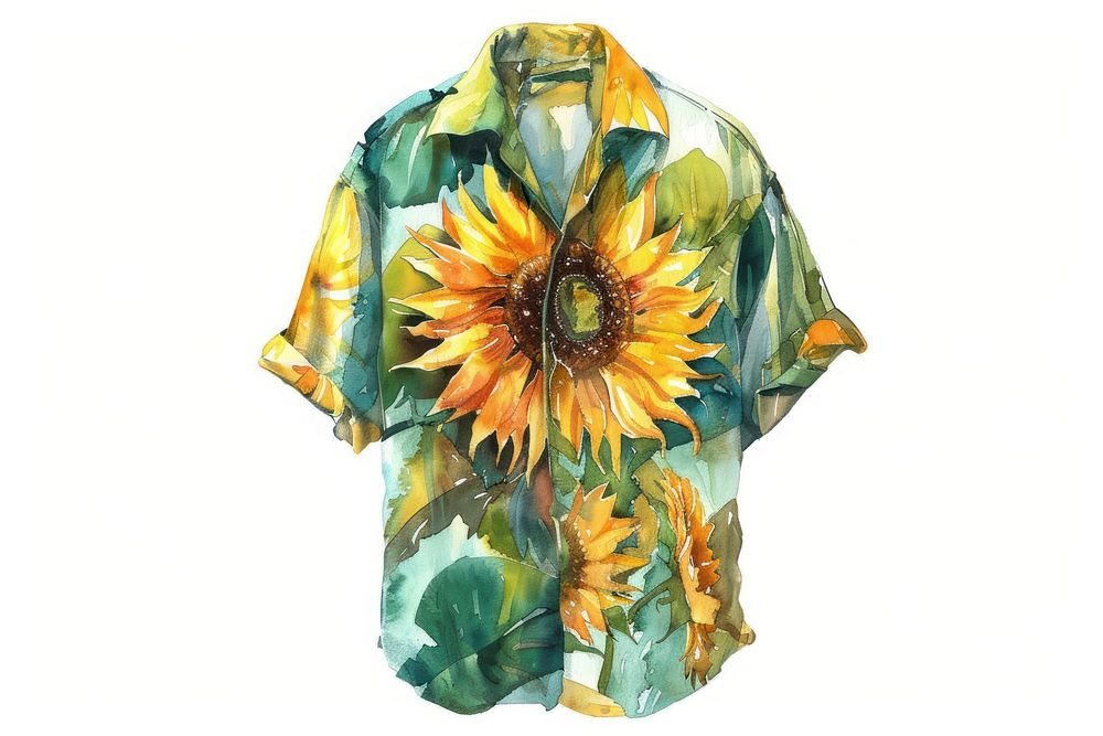 Sunflower beachwear clothing apparel.