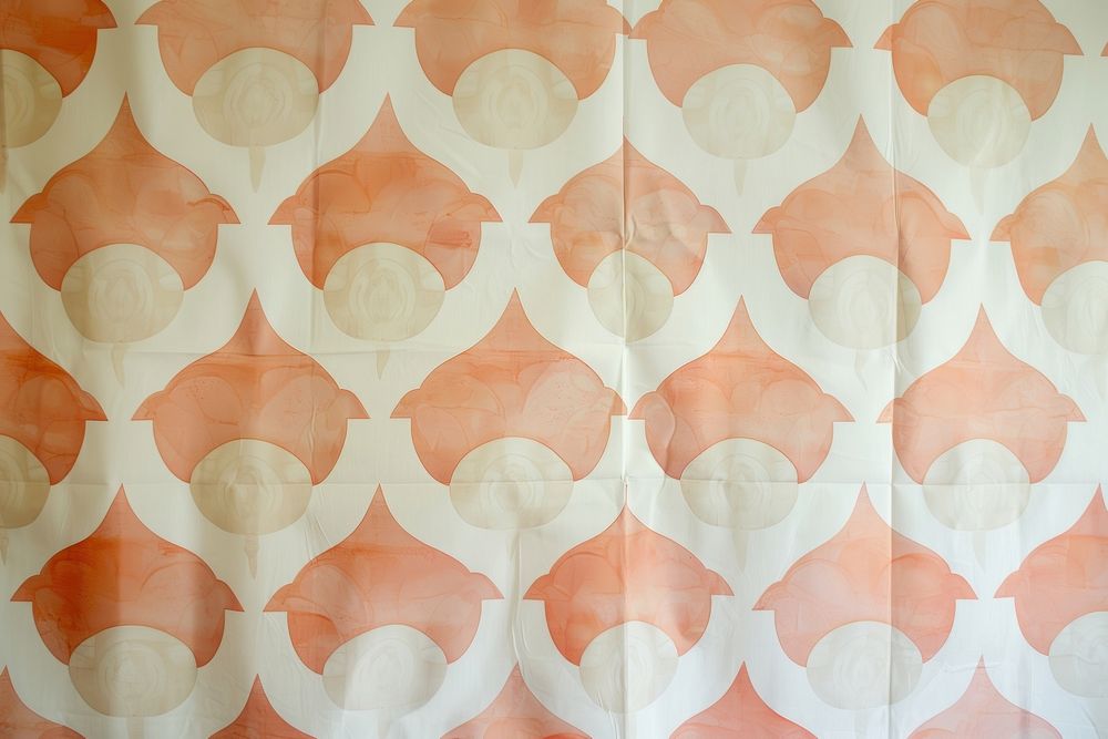 Pattern chandelier texture curtain.