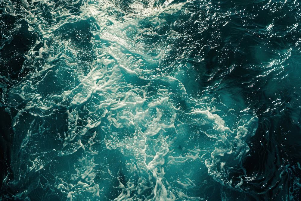 Zoomed in sea water outdoors texture nature.