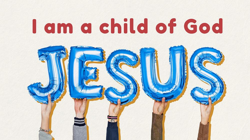 Child of God blog banner template