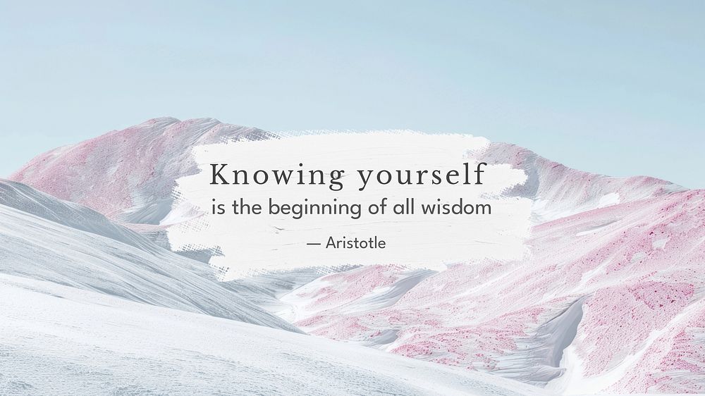 Wisdom quote blog banner template