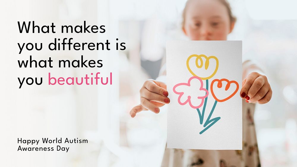 World Autism Awareness Day blog banner template