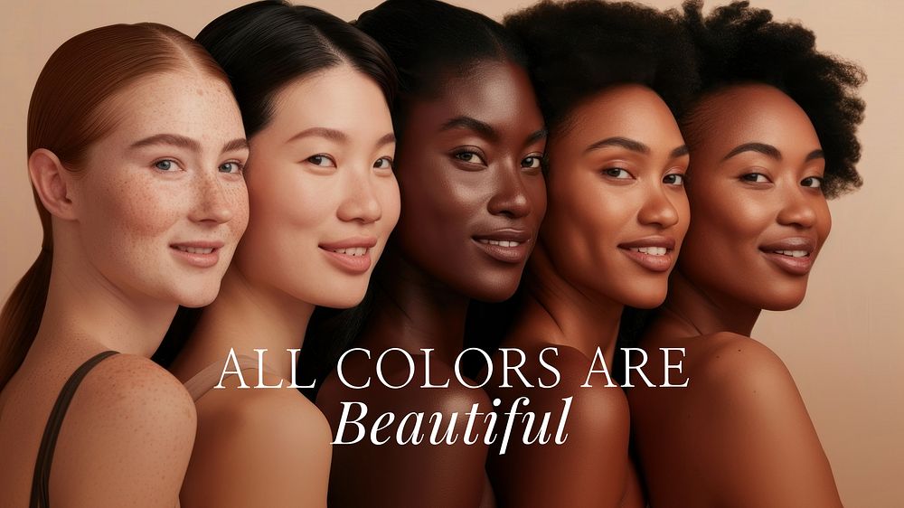 All colors beautiful blog banner template