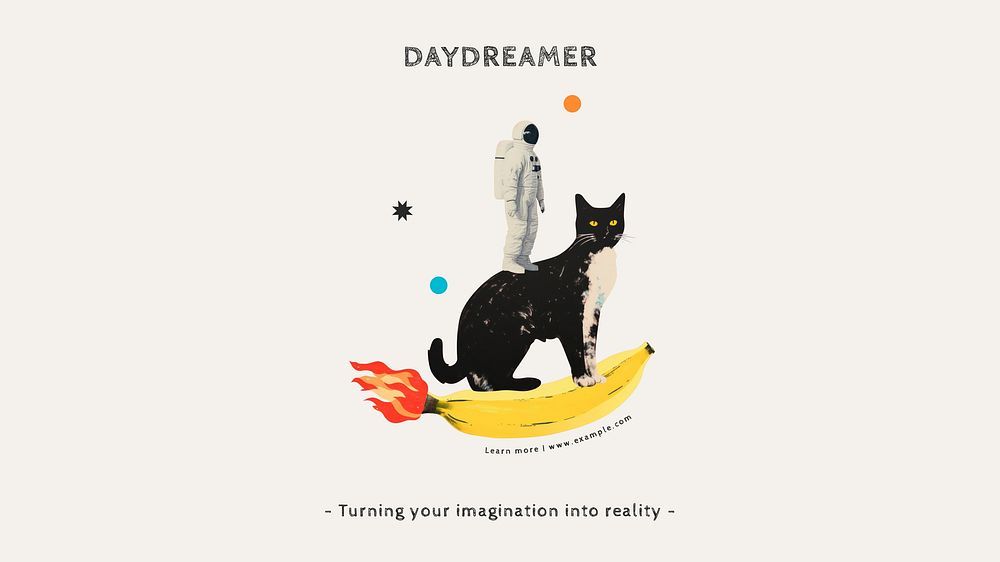 Daydreamer blog banner template