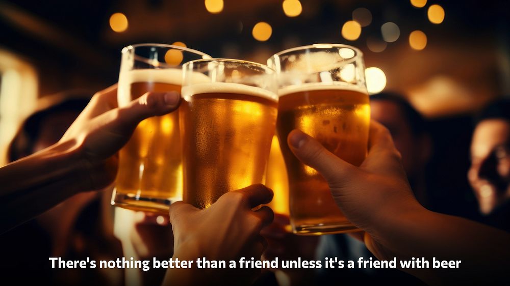 Funny friendship  quote blog banner template
