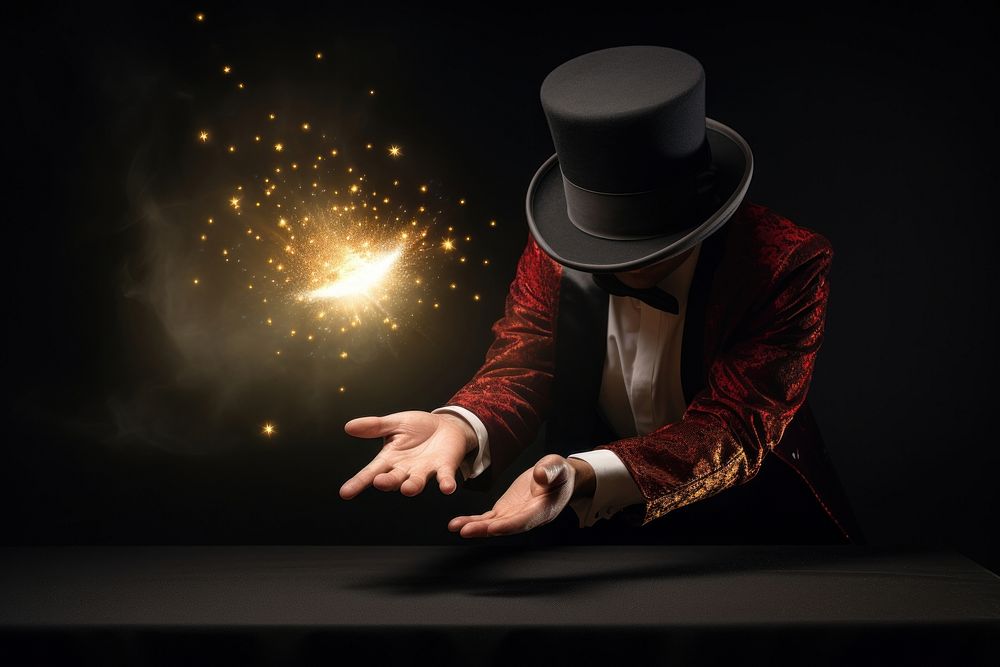 Person performing magic tricks photo photography performer.