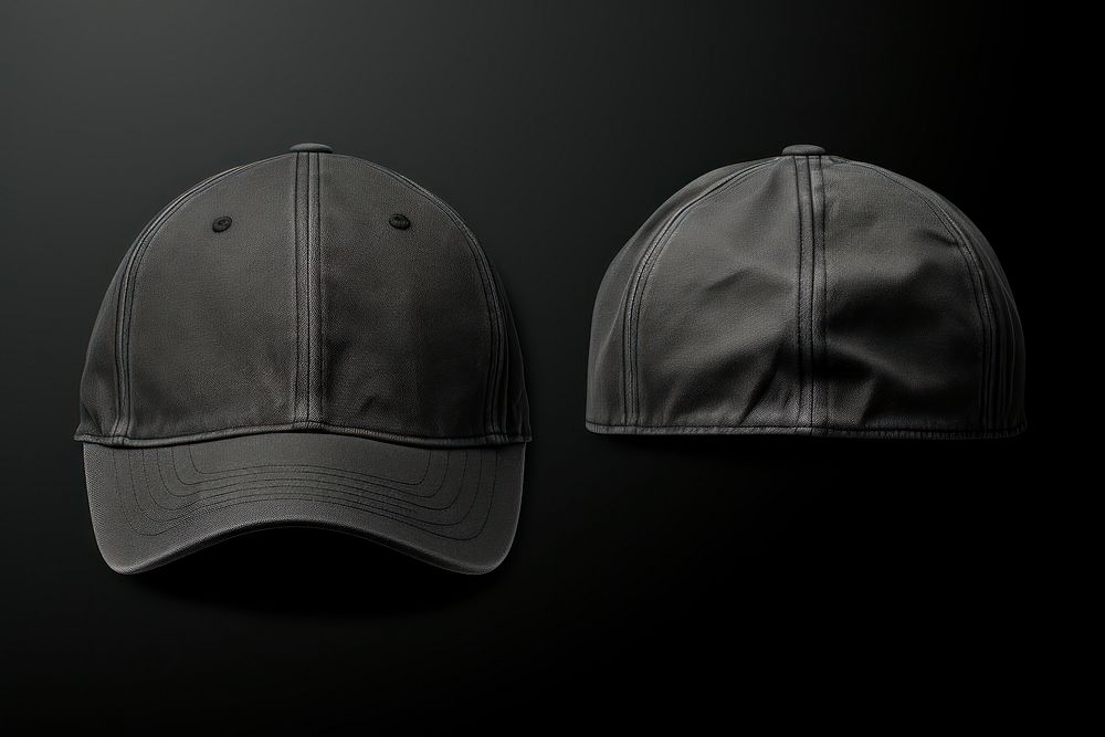 Blank jeans cap mockup clothing apparel accessories.