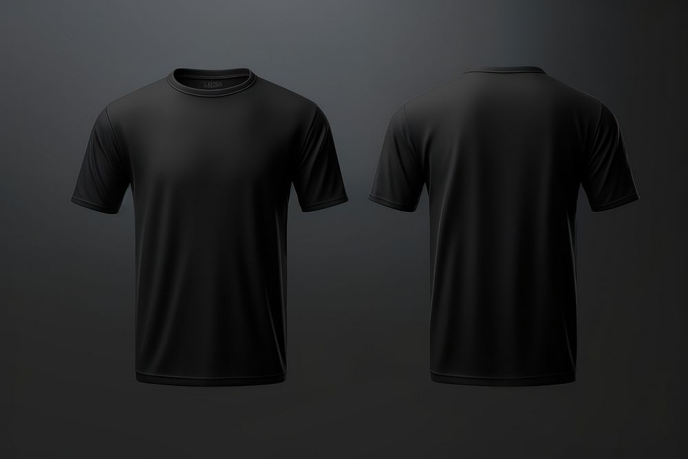 Apparel black clothing t-shirt | Premium Photo - rawpixel