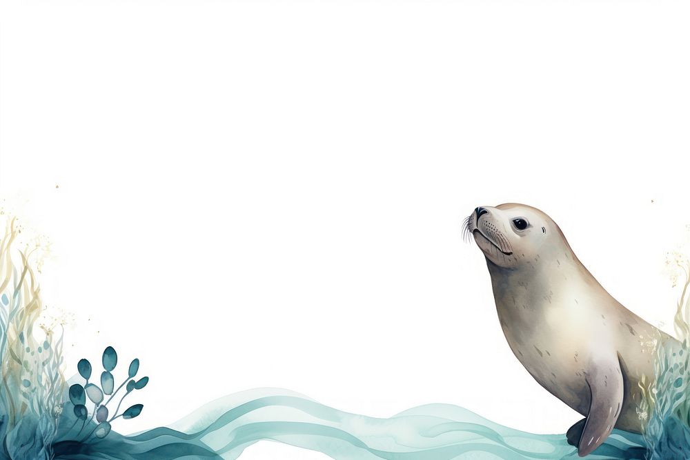 Whale animal mammal seal.