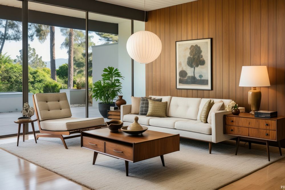 Modern living room interior design architecture furniture.