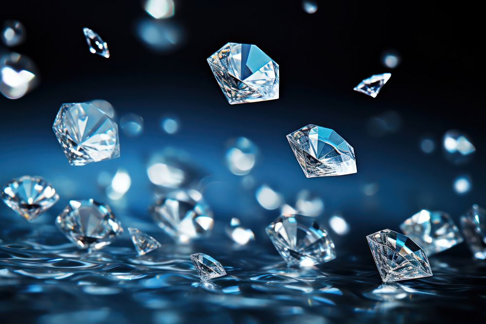 Diamonds falling accessories accessory gemstone.