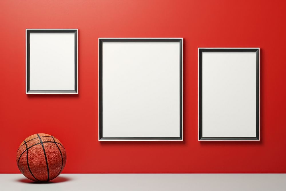 Sports basketball basketball (ball) white board.