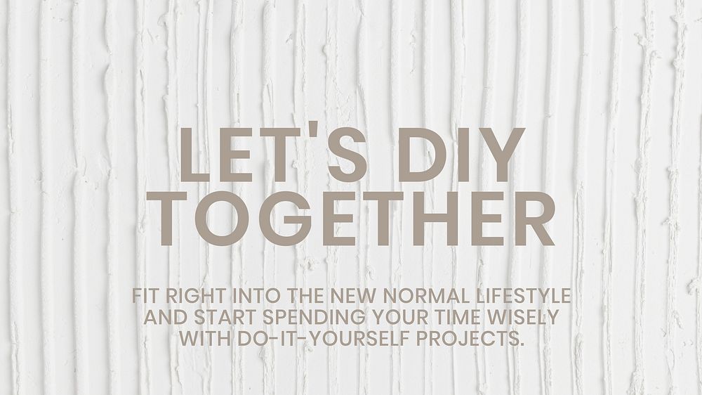 DIY project blog banner template