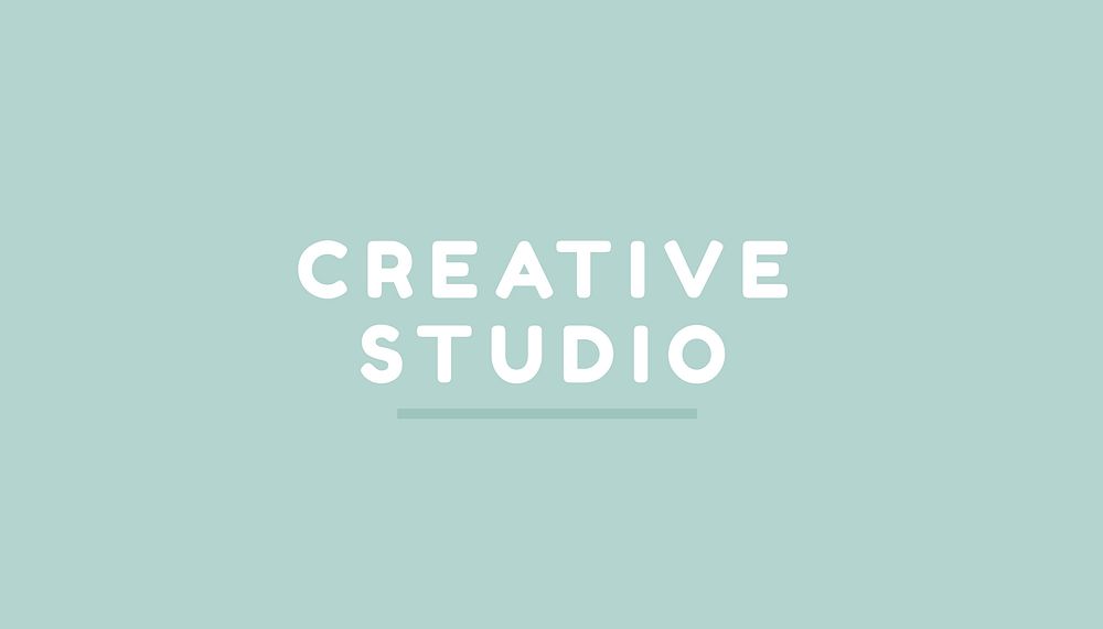 Creative business card template, editable design
