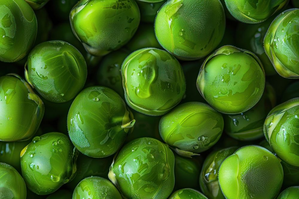 Green pea texture vegetable produce reptile.